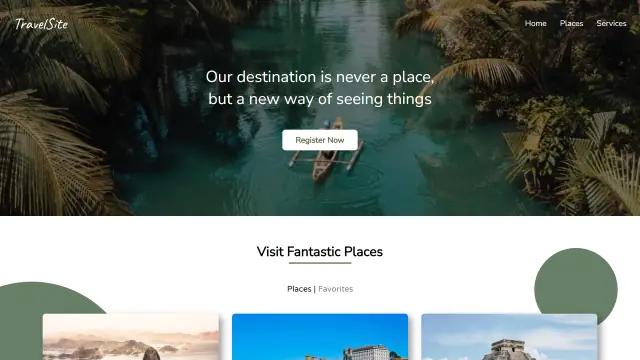 Imagen del proyecto TravelSite